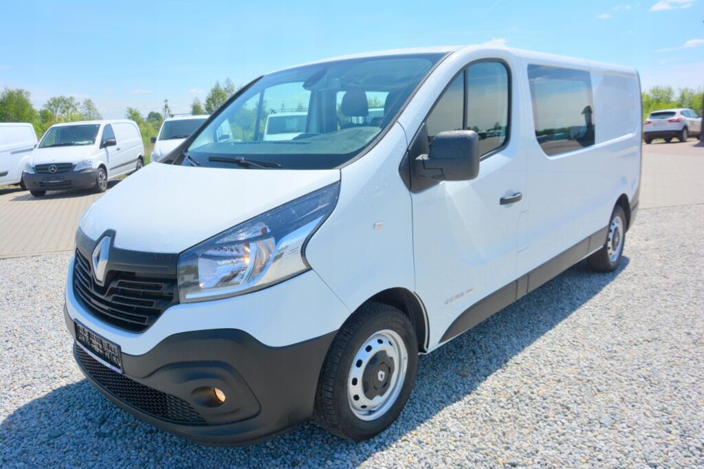 RENAULT TRAFIC 1 6 DCI DOKA BRYGADÓWKA KLIA 6 OSÓB Trans Gabar